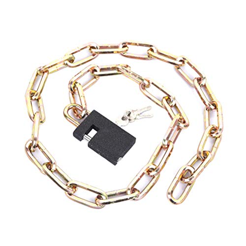 Chaîne haute sécurité cadenas robuste vol portail garage protection renforcée