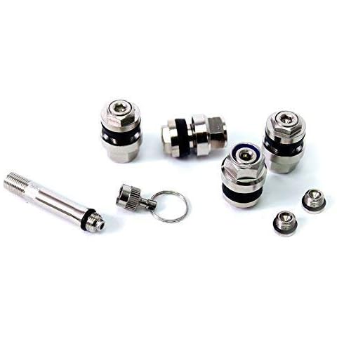 1x Set Optivent Hidden Invisible 11.3mm Silver Metal Valves TÜV Cover
