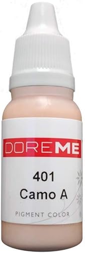 DOREME Tinta permanente del pigmento del maquillaje CAMO una cicatriz del camuflaje cubra para arriba Micropigmention cosmético micro del tatuaje