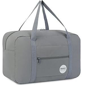 Small Cabin Bag 40x20x25 for Ryanair Airlines Foldable Underseat Travel Bag Water-Resistant Hand Luggage Bag Holdall Bag…