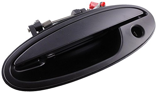 Dorman 79101 Front Driver Side Exterior Door Handle Compatible with Select Buick/Oldsmobile Models, Smooth Black