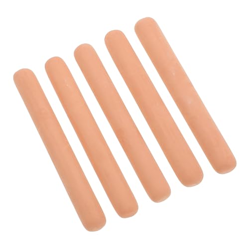 COLLBATH 5pcs Sugar Saver for Container Sugar Saver Rod Terracotta Sugar Keeper Sugar Softener Long Sugar Saver Brown Sugar Keeper Terracotta Sugar Saver Rod Sugar Keeper