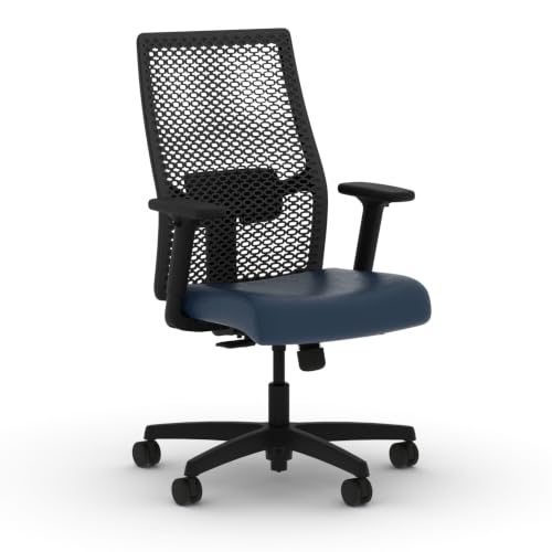 Image of HON Ignition 2.0 ReActiv Ergonomic Office Chair, Lumbar Support, Ocean