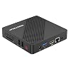 Mini-PC Intel Celeron N4020 (bis zu 2,8 GHz), DDR4 4GB/64GB eMMC,Intel UHD Graphics 600, Lüfterloser Mini-Desktop-Computer unterstützt HDMI&VGA 4k@60Hz, USB3.0, 2,4/5,8G Wi-Fi, BT4,2