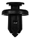 Push-Type Retainer Clips w metal short for Honda Acura OEM: 91505-S9A-003 Head Diameter: 20mm Stem Length: 13mm Fits 10mm Hole (25)