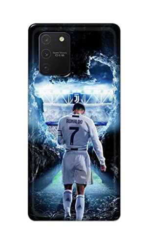 Image of Printed Hard Back Cover Case for Samsung Galaxy Note 10 Lite | Samsung A81 Back Cover (Footbal Legend) -702