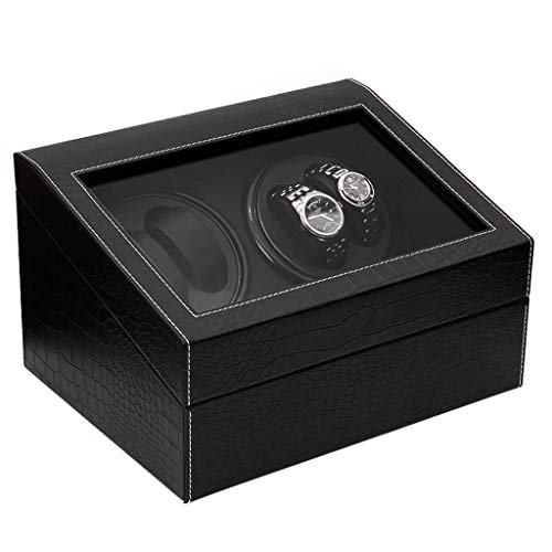 Watch winder para relojes automáticos con caja expositora mecánica de 10 compartimentos 5