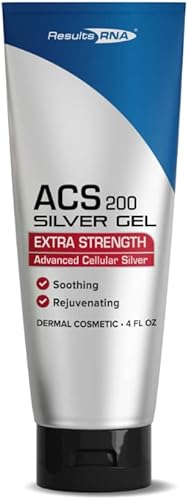 Results RNA - ACS 200 Gel de glutatión plateado  Gel de plata coloidal celular avanzado para el cuidado de heridas y curación dérmica superior.