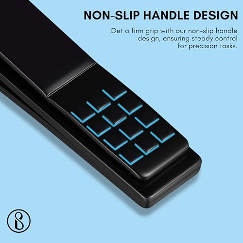 Beauté Secrets Professional Manicure Set 15 pcs,Stainless Steel Nail Clippers Scissors Cuticle Nipper Pedicure Tools Kit - Portable Travel Grooming Kit for Men and Women with Luxurious Case Blue (Blue) - Image 6