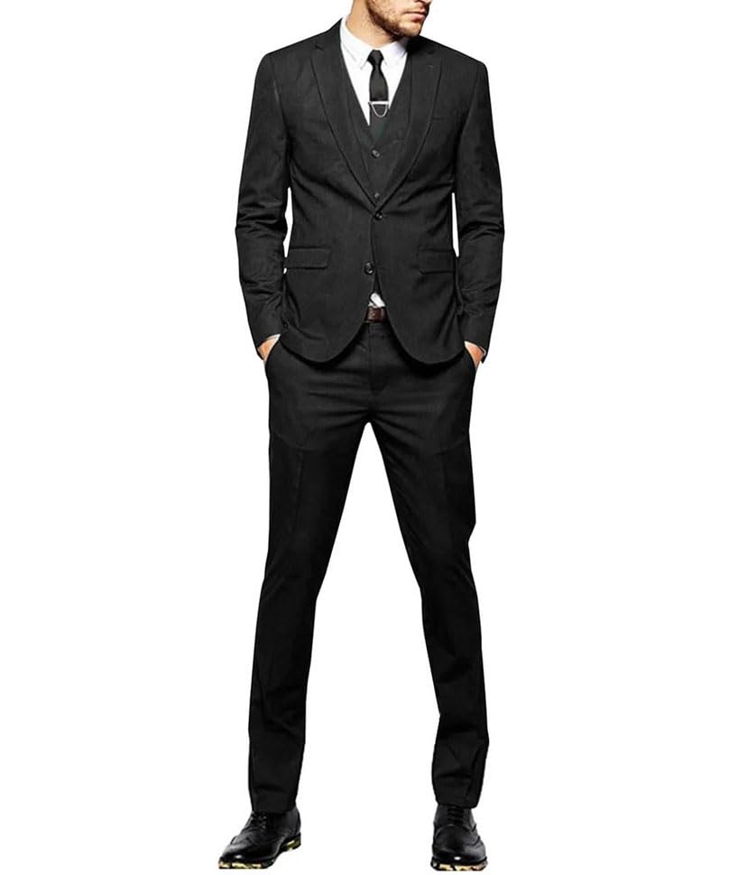 Men's Wedding Suit - Two Buttons Groom | Prom Tuxedos Set3