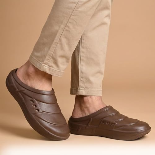 Image of KOBURG Plasma Stylish Clogs for Men|Casual Walking Clogs|Sandals|Comfortable & Light Weight|Stylish & Anti-Skid|Waterproof KF-174