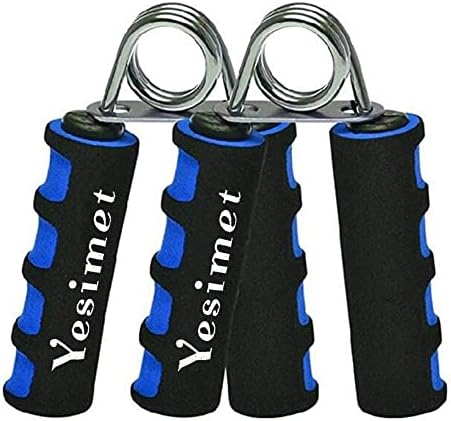 E-smartinlife Hand Grip Strengthener Set, Finger Gripper - Soft Foam Hand Exerciser for Quickly Increasing Wrist Forearm and Finger Strength, 2 Pack