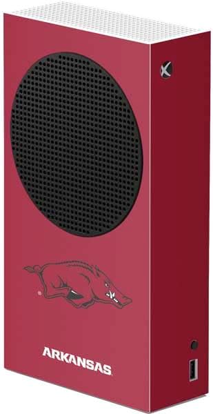 Skinit Decal Gaming Skin Compatible with Xbox Series S Console - Officially Licensed University of Arkansas-Fayetteville Razorbacks Design