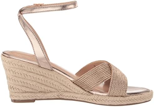 Bandolino Women's JESTTER Wedge Sandal, Rose Gold 680, 8 | Image 5