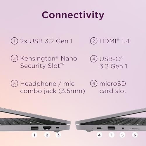 Image of Lenovo Ideapad 3 Chromebook 15 (15.6 inch FHD Anti-Alare,4GB RAM, 64GB eMMC + 64GB SD Card, Intel Celeron), for Home, Students & Everyday Use, 10-Hr Long Battery Life, HD Webcam, Wi-Fi 6, Chrome OS