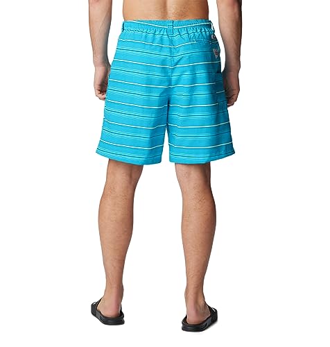 Short d'eau Columbia pour homme taille XL à rayures bleues - 2