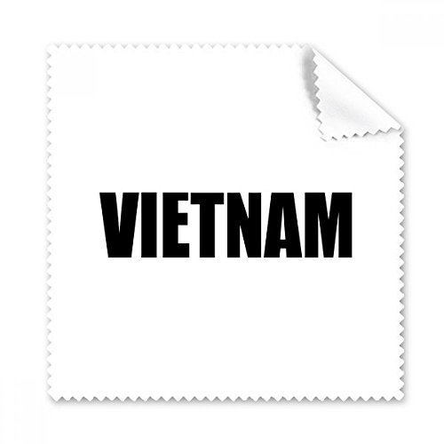 Chiffon noir Vietnam pour nettoyer vos lunettes et l'écran de votre smartphone en voyage
