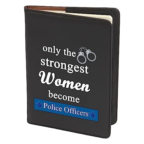 Gzrlyf Police Journal Female Police Officer Gifts only the Strongest Women Become Police Officers Notebook Policewoman Gifts (strongest women) Cover