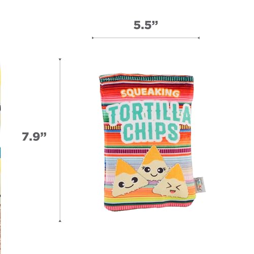 Image of Outward Hound Snack Bag Tortilla Chips Puzzle Squeaky Dog Toys