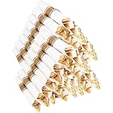 Joyido 400PCS Pre Rolled Gold Plastic Silverware Sets - Heavy Duty Hammered Gold Cutlery Include 100 Pack Wrapped Disposable Utensils with Napkins for Parties, Dinners & Weddings