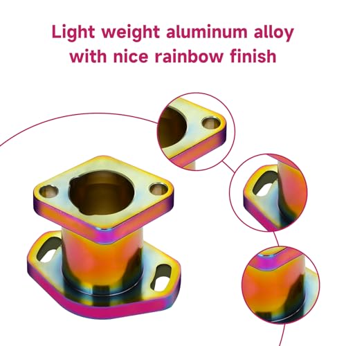 Image of FVRITO Mini Bike Intake Manifold for Predator 212 196cc 224cc Coleman CT200U CT200U-EX BT200X Minibike KT196 Go Kart 6.5HP GX200 GX160 Clone Engine Performance Parts Rainbow