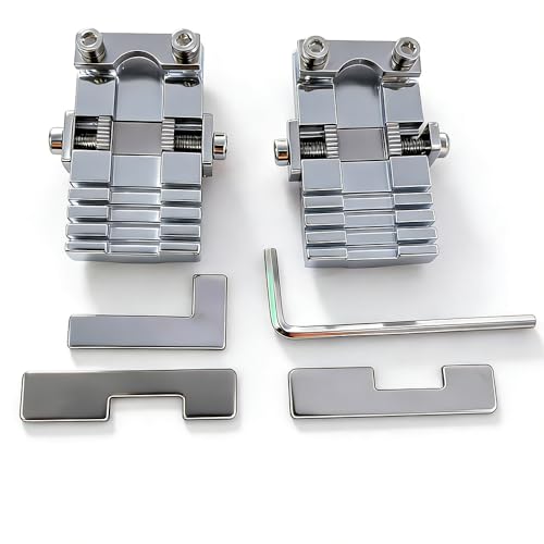 Universal Key Clamping Fixture with Storage Box, Multifunctional Accessories for Key Cutting Machines, Chrome Finish