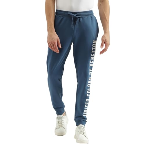 Image of United Colors of Benetton Men Regular Mid Rise Pants