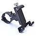 Eagwell Double Clip 360 Rotating Flexible Car Mount Cell Phone Holder Stand - Black
