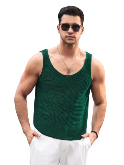 imsa moda Men's Polycotton Gym Tank Top – Muscle Fit Sleeveless Vest for Bodybuilding, Fitness, and Workout-picture-49