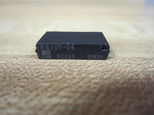 FUJI ELECTRIC RB105-DE 24 VDC Coil, PCB Mount, Relay, SPST NO, USES TP04 Relay Socket