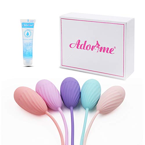 Kegel Exercise Balls for Women - Adorime Kegel Ben Wa Weights Balls