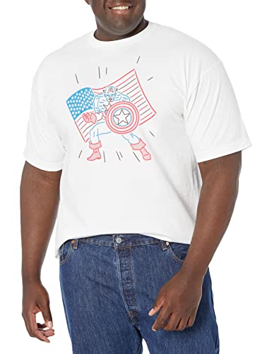 T-shirt Marvel manches courtes idéal pour un style urbain décontracté