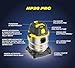 Michelin, HP20 PRO Nass- und Trockensauger, 20 l Stahltank mit Elektrowerkzeugstecker, 1200 W, komplett mit Zubehör, Blasfunktion, 20 kPa