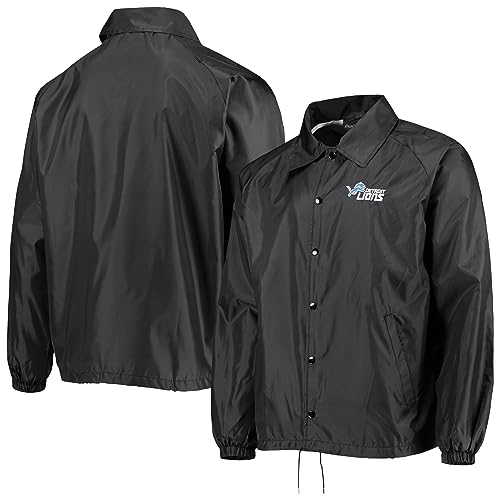 Image of Men's Royal Buffalo Bills Coaches Classic Raglan Full-Snap Windbreaker Jacket