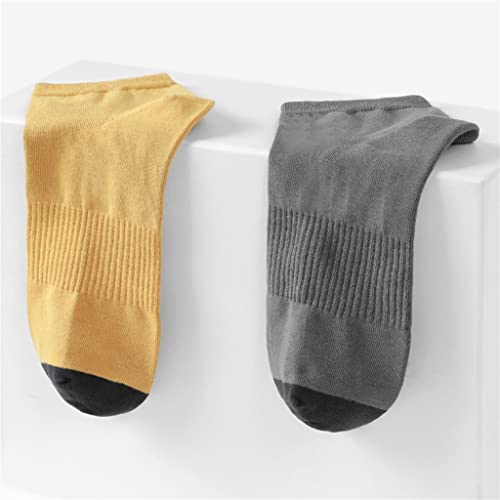 Men's Socks Cotton Sports Spring and Thin Breathable Low-top Boat Socks4