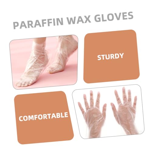 Guantes de parafina para manos y pies para spa miniatura 6