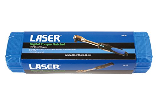 Laser 6205 Digital Torque Ratchet 1/2"D 20 - 100Nm, Multi, 1/2"Dia - Image 4