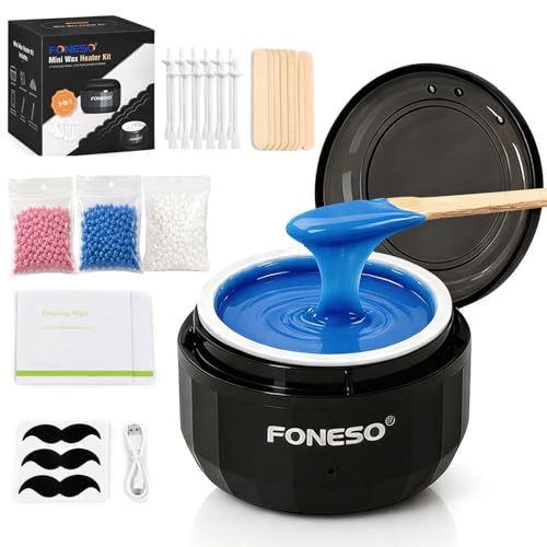 Image of FONESO Nose Wax Kit for Men & Women with 56 Pcs Accessories