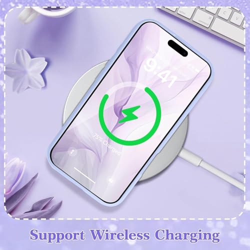 Image of VONZEE for iPhone 16 Clear Glitter Butterfly Case, Cute Bling Sparkle Shiny Soft TPU Bumper Shockproof Women Girls Slim Protective Phone Cover for iPhone 16 6.1 inch,Purple