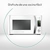 Candy X-Range CMXG20DW, Microondas con Grill, 20L, 1050W, 5 Niveles Potencia, Digital, 40 Programas, Bloqueo Seguridad, Plato 25,5CM, Grill Rack, Express Cooking, Temporizador, App simply-Fi, Blanco #5