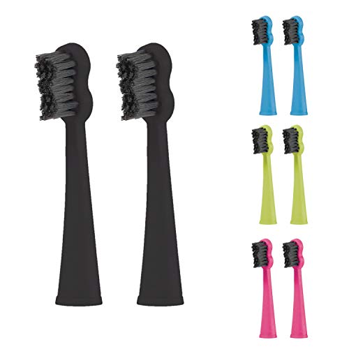 Preisvergleich Produktbild Megasmile sonic II Ersatzbürsten black