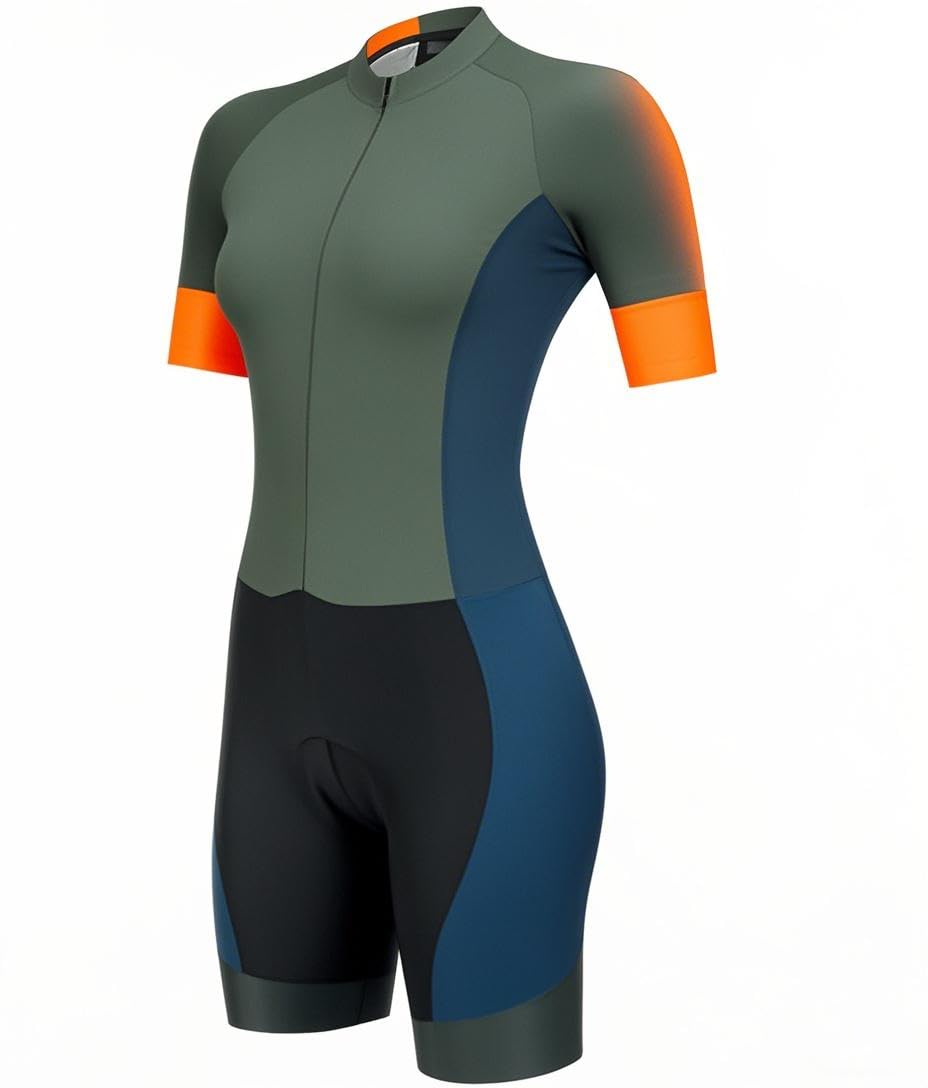 Damski strój triathlonowy jednoczęściowy strój rowerowy damski profesjonalny triathlon Racing Team Jersey kombinezon kolarski SkinSuit