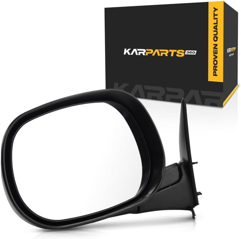 For Dodge Ram 1500/2500/3500/4000 Door Mirror 1998 1999 2000 Driver Side | Manual | Old Style | Replacement For CH1320179 | 55076479AC