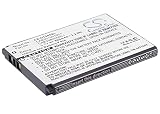 Eotdoo Batteria di ricambio da 600 mAh per Alcatel One Touch 303A, 320, 360, 361, 363, 505, 708, 708 Mini, 708A, Mini, numero parte: B-U9X, CAB20G0000C1, CAB3010010C1, CAB30B4000C1, CAB3010010C1