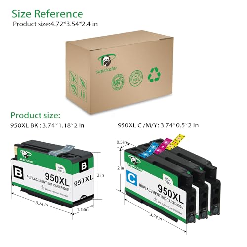 Tinta Y Tóner, Office Product cartucho 950 Marca Supricolor (3)