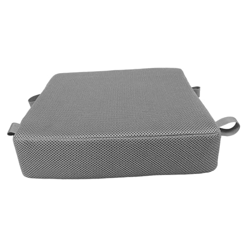 Coussin rehausseur chaise haute HANABASS gris alvéolé de 76 cm pour le repas des enfants