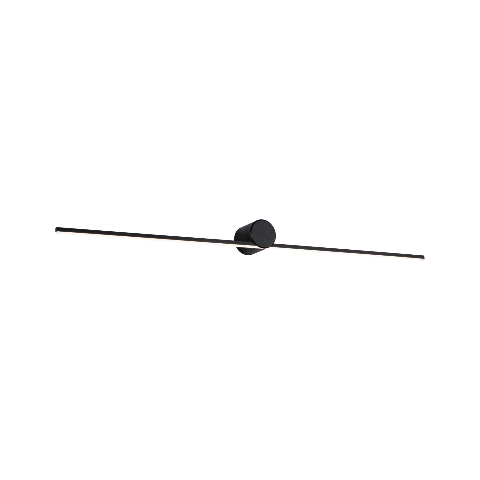 Paulmann 75412 LED Leuchtspiegel Sava IP44 3000K 500lm 230V 7,5W Schwarz matt