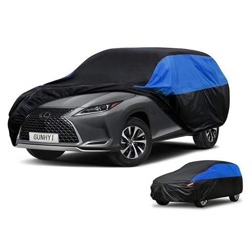 Lexus Car Cover Custom Fit Lexus RX RX300 RX330 RX350 RX400 RX450 RX500 (1997-2015) Waterproof All Weather, Lightweight Full Exterior Cover Outdoor Su