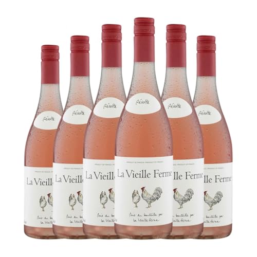 La Vieille Ferme Rosé 75 cl Vino rosado (Caja de 6 Botellas de 75 cl)