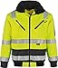 Produktbild 4 in 1 Warnschutz-Pilotenjacke"THOSA", Grösse 5XL, abnehmbare Ärmel, herausnehmbares Fell, wasserdicht, gelb